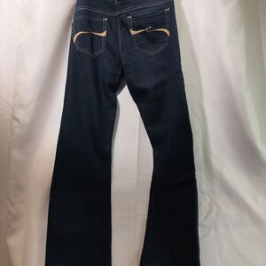 U.S. Polo Assn. Women's Dark Blue Straight Leg Jeans